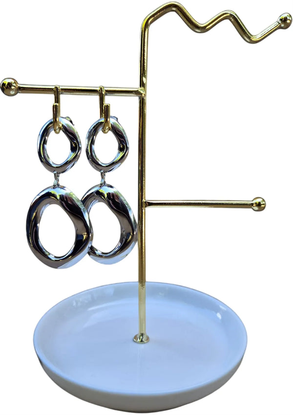 Orecchini Double Circle